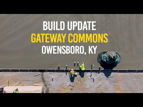 AERIAL UPDATE: Gateway Commons Owensboro – Carter’s, Old Navy, Sierra & HomeGoods + Publix Site Work